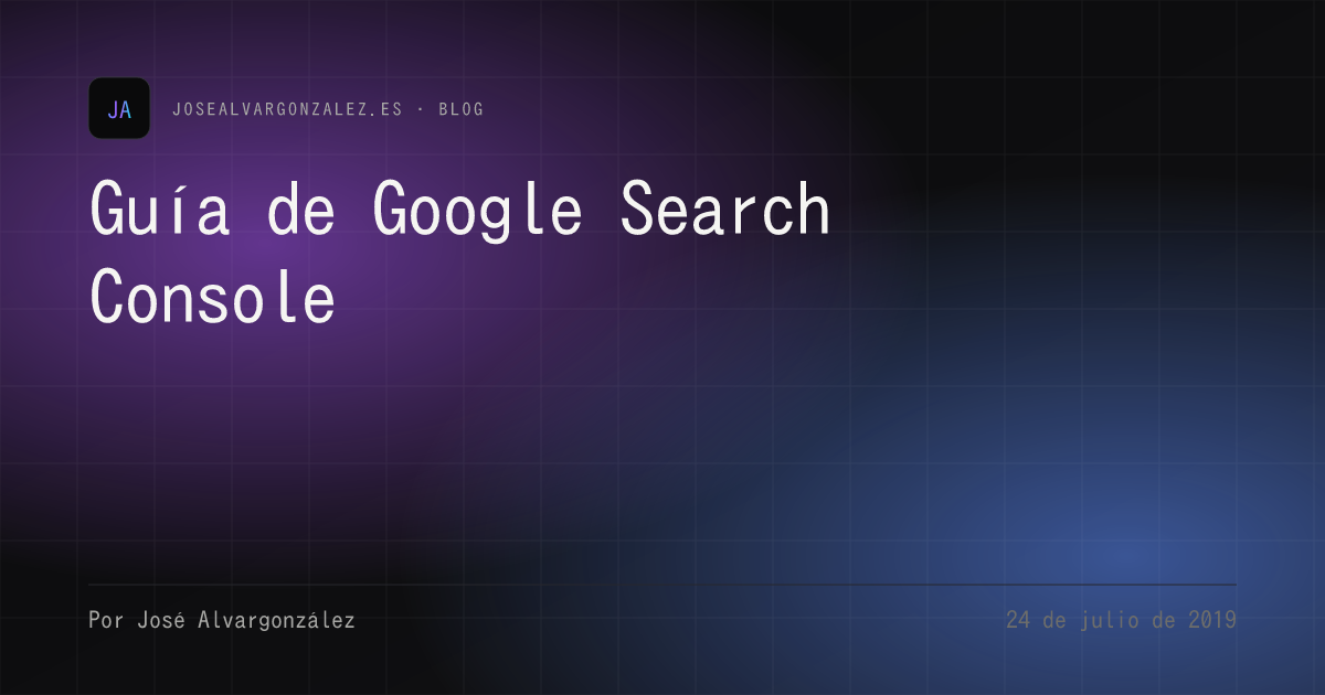 Guía de Google Search Console