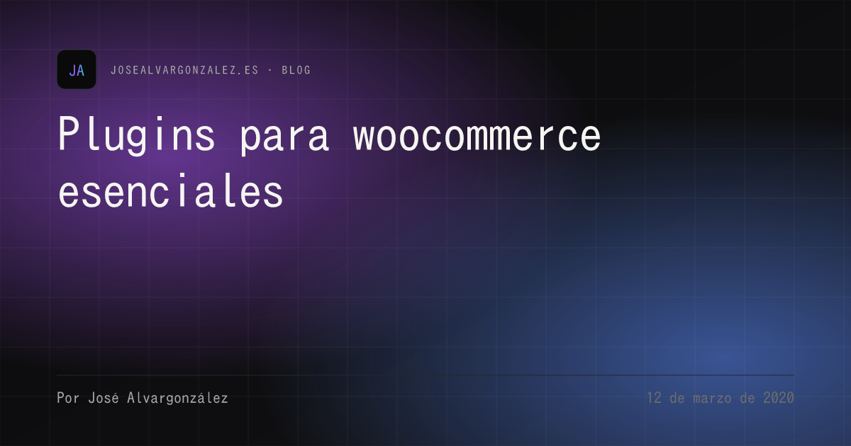 Plugins para woocommerce esenciales